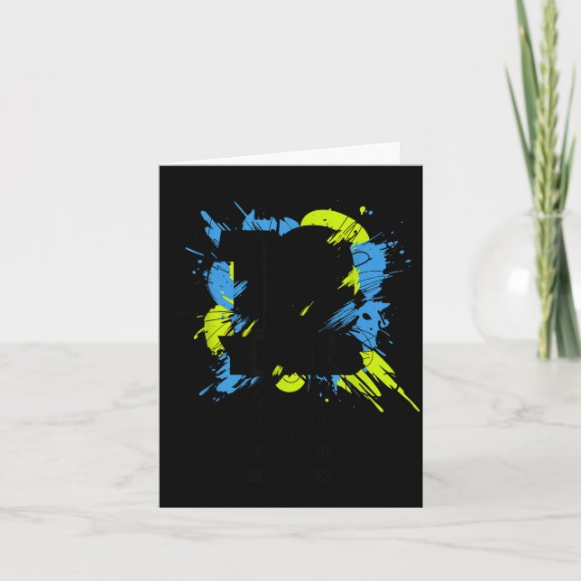 10 Years Of Being Awesome 10th Birthday Girl Boy D Kort (Framsida)