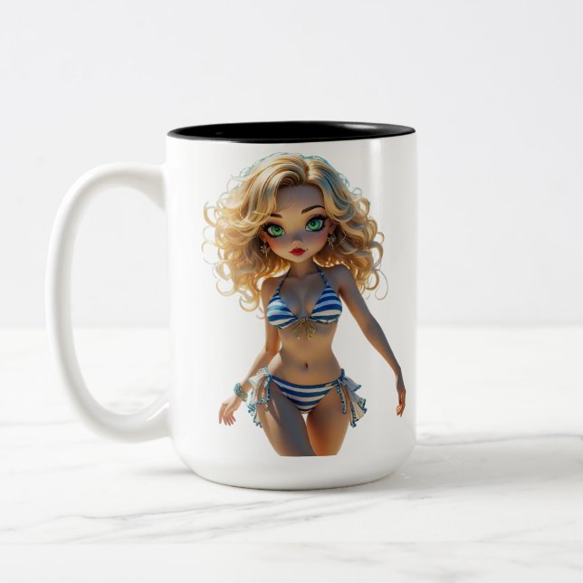 10A Dollz från: Svace - Series 01 Två-Tonad Mugg (Vänster)