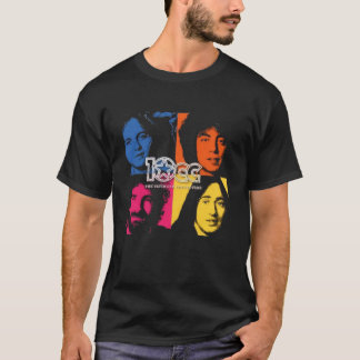 10Cc band Sten bestående av fyra musiker två Co T Shirt