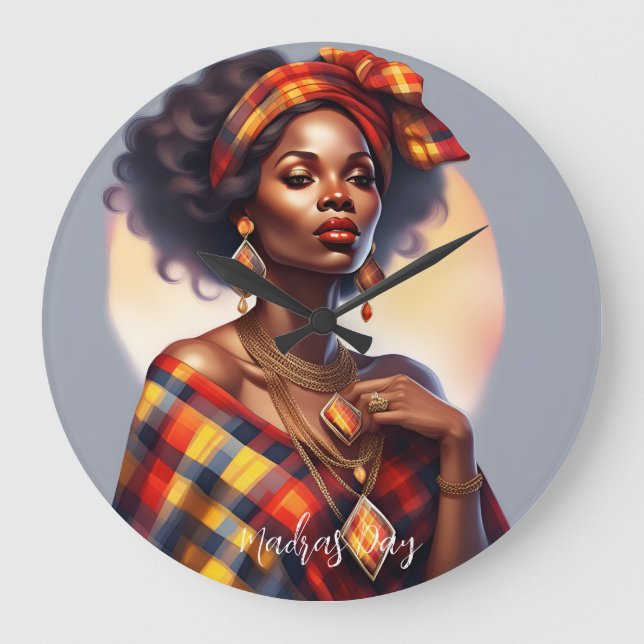 10ème éd. du Madras Day - Edition limitée  #3 Stor Klocka (Framsida)