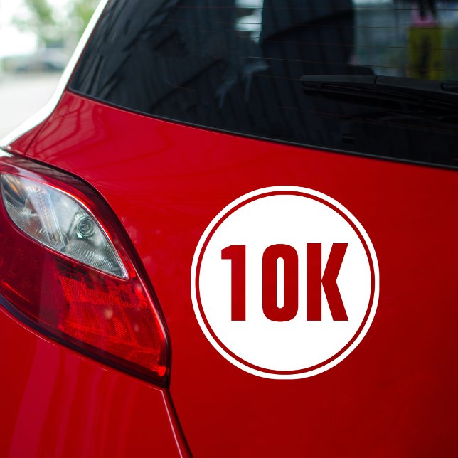 10K Maraton Runt Klistermärke (
5K 10K 13.1 26.2 Car Decal Half Marathon Finisher Marathon Runner Check List Vinyl Window Decal)