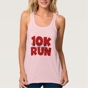 10K Springa Red Linne Med Racerback