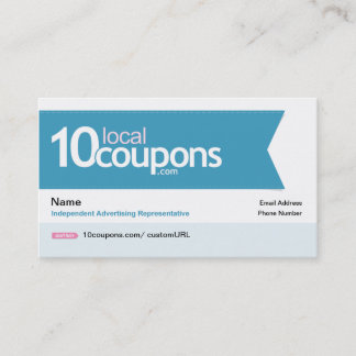 10LocalCoupons.com visitkort