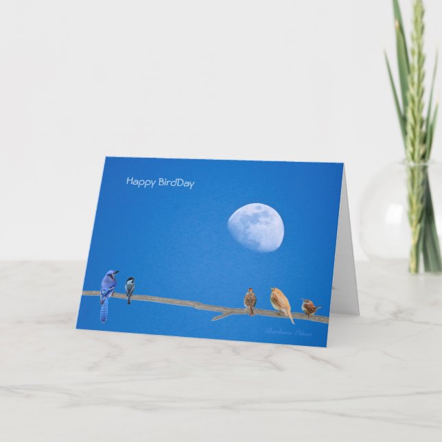 # 10Lycklig BirdDay Card Kort (Framsida)