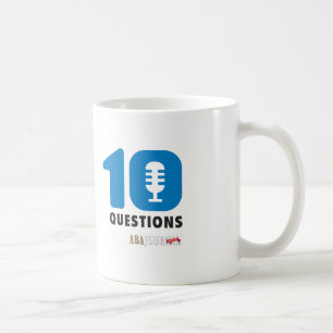 10na ifrågasätter muggen för ABA-journalkaffe Kaffemugg