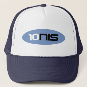 10NIS Blue Tennis Brand Keps