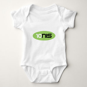 10NIS Tennis märke t-shirt eller baby bodysuit