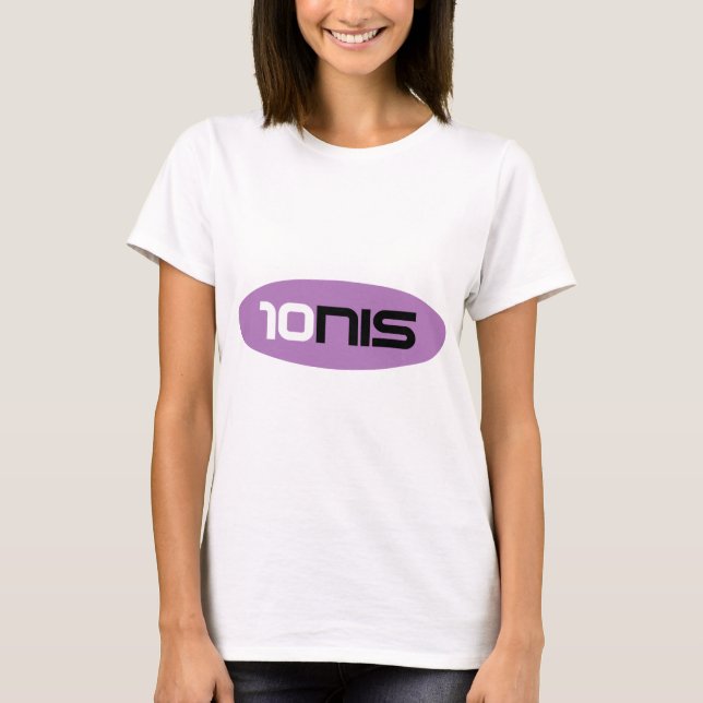 10NIS-varv för kvinnor T Shirt (Framsida)