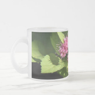 10oz. Frostad Glas Blommig Mugg av Pure Photograph