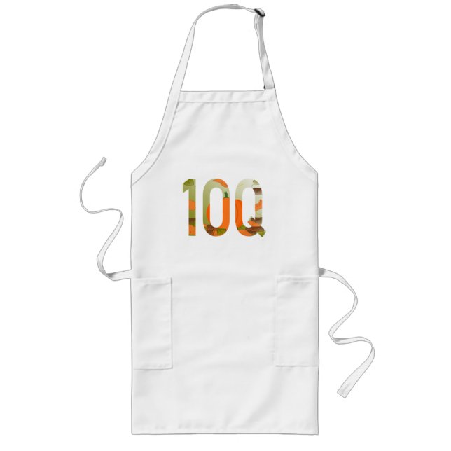 10Q = Tack hundrafaltigt Långt Förkläde (Framsidan)