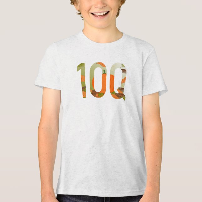 10Q = Tack hundrafaltigt T Shirt (Framsida)