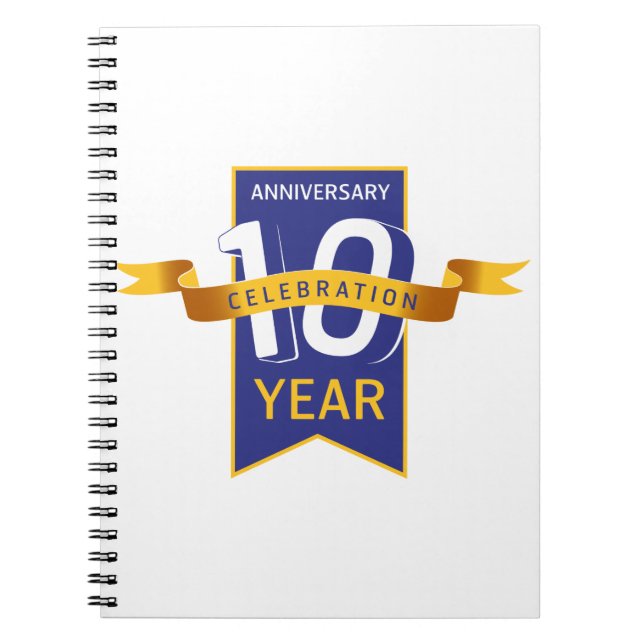 10th_anniversary anteckningsbok (Framsidan)
