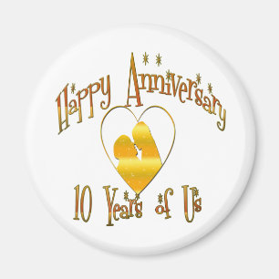 10th. Årsdag Magnet