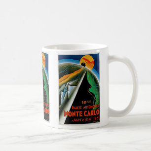 10th Automobile Rally de Monte Carlo Kaffemugg