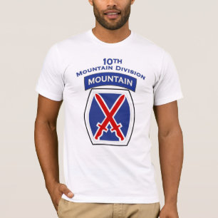 10th Berguppdelning knuffar lappar T-tröja T-shirt