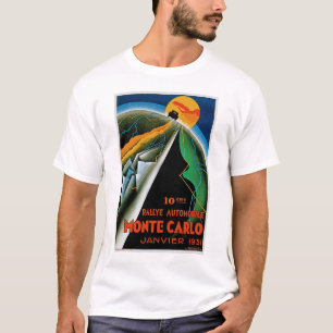 10th Bilen samlar de Monte - carlo T-shirt