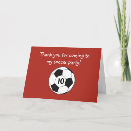 10th Birthday Soccer Sports Boys Kids Tack Kort