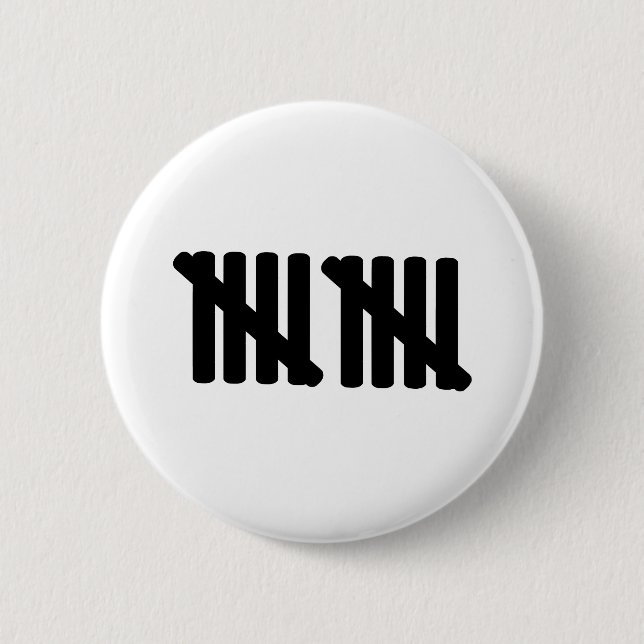 10th födelsedag knapp (Framsida)