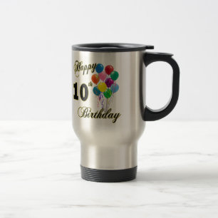 10th födelsedaggåvor för lycklig och resemugg