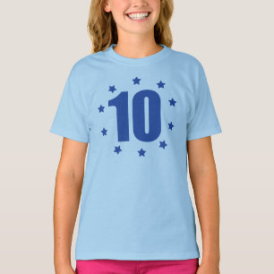 10th FÖDELSEDAGutslagsplats för TIO stjärnor Tröja