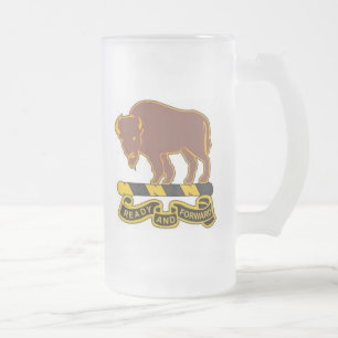 10th Kavalleri Regiment "buffeln tjäna som soldat Frostat Ölglas