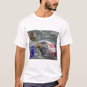 10th Mountain Div Irak Combat Veteran T Shirt