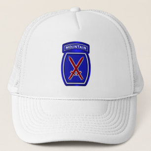 10th Mountain Division Coola Blue Metallic Keps