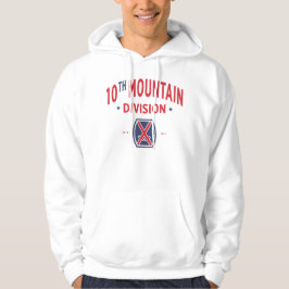 10th Mountain Division "Mountaineer" Badge Hoodie