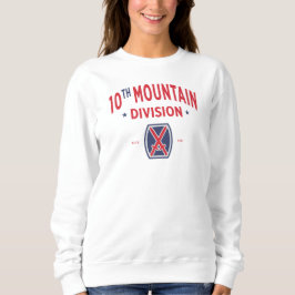 10th Mountain Division "Mountaineer" Badge T Shirt