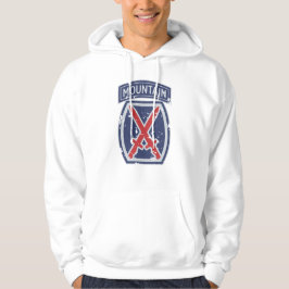 10th Mountain Division ’Mountaineer’ Grunge Hoodie
