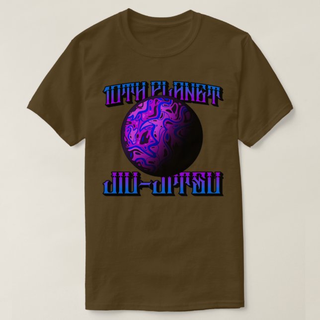 10th Planet JiuJitsu T Shirt (Design framsida)