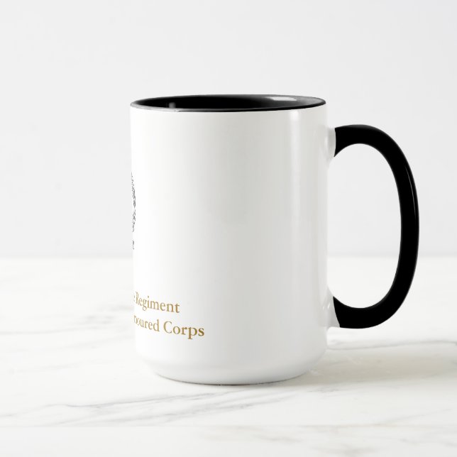 10th Regimental mugg för ljus häst (Höger)