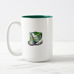 10th Speciell mugg för styrkagruppkaplan