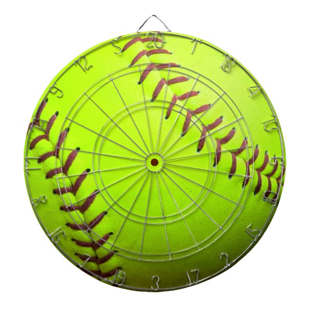 10U 12U-Gult med snabbspets och snabbspets Darttavla (Framsidan)