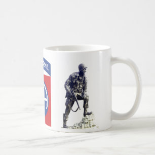 10x10_82nd_Airborne-Logotyp_V01, IronMike2, Army_m Kaffemugg