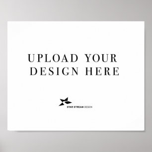 10x8 liggande poster