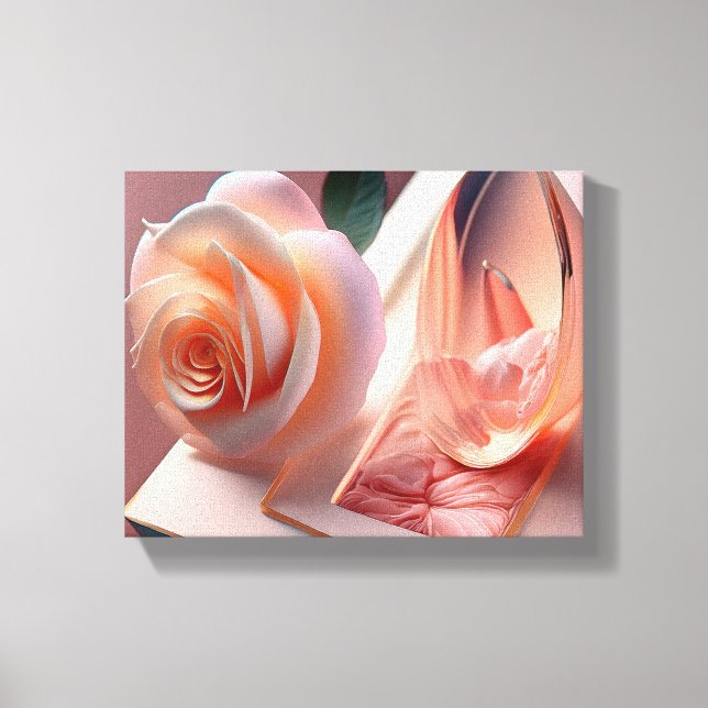 10x8 Wrapped Canvas Skriv ut (Framsida)