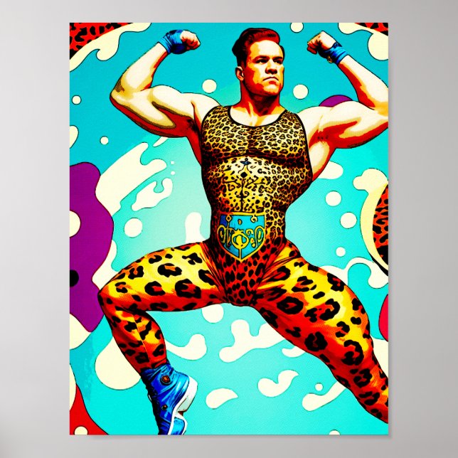 1105 Cirkus Kraftkarlen Poster (Framsidan)