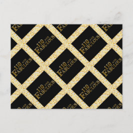 110 Födelsedag  Vykort