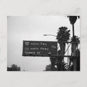 110 Freeway-tecken Vykort