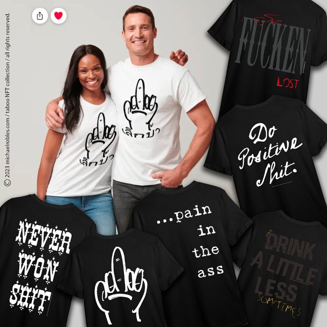 110_mörk humor T-Shirt (Skapare uppladdad)