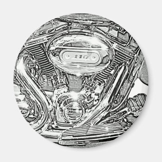 110 Screaming Eagle Magnet