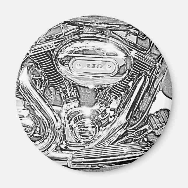 110 Screaming Eagle Magnet (Framsidan)