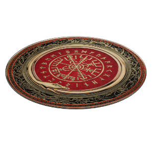 [110] Vegvisir - Viking Guld Magic Runic Compass