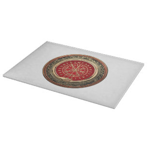[110] Vegvisir - Viking Guld Magic Runic Compass