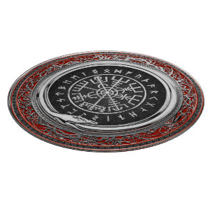 [110] Vegvisir - Viking Silver Magic Runic Compass