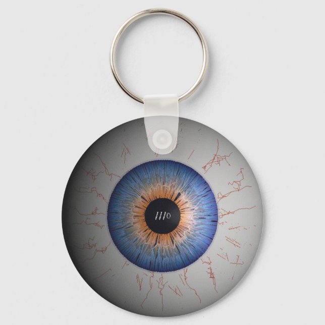 1110 EYEBALL KEYCHAIN NYCKELRING (Framsida)
