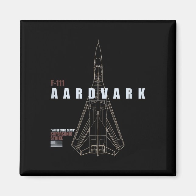 111 Aardvark Magnet (Framsidan)