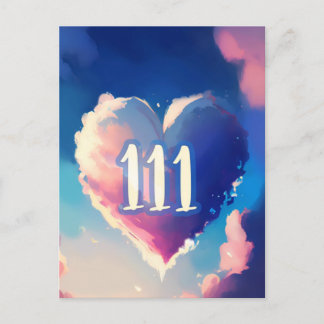 111 Angel Number: A Tapestry of Cosmic Serenity Vykort