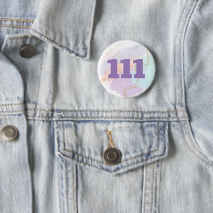 111 Höga vibes för justering och manifest antellen Knapp
